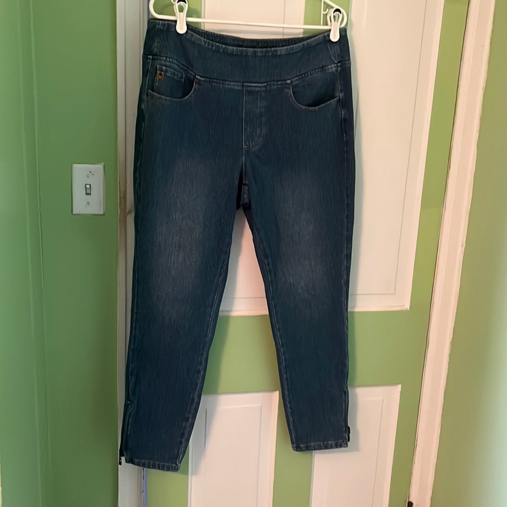 Belle by Kim, gravel jeans